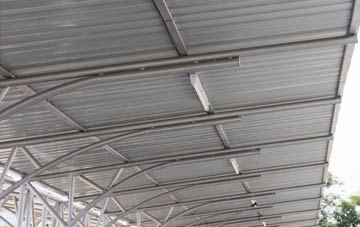 installing The Rowe metal roofing